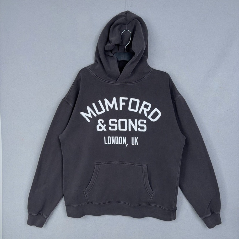 Mumford & Sons Hoodie Mens Medium Graphic Band Tour Relaxed Streetwear As Colour